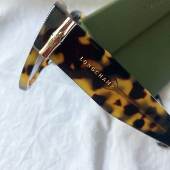 Longchamp Cateye Oversized Tortoise Sunglasses LO733S - Picture 5 of 8